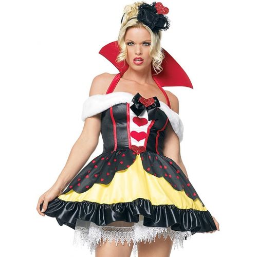 디즈니 할로윈 용품Disney Leg Ave Womens Queen of Hearts Costume