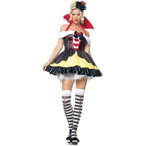 디즈니 할로윈 용품Disney Leg Ave Womens Queen of Hearts Costume