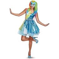 할로윈 용품Disney Womens Plus Size Rainbow Dash Movie Deluxe Adult Costume