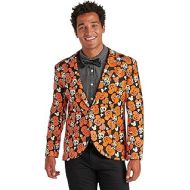 할로윈 용품Disney Mickey Mouse Pumpkin Glow-in-The-Dark Half Suit and Light-Up Tie Costume for Adults