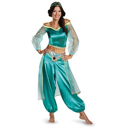 디즈니 할로윈 용품Disney womens Disguise Disney Aladdin Jasmine Sassy Prestige Costume