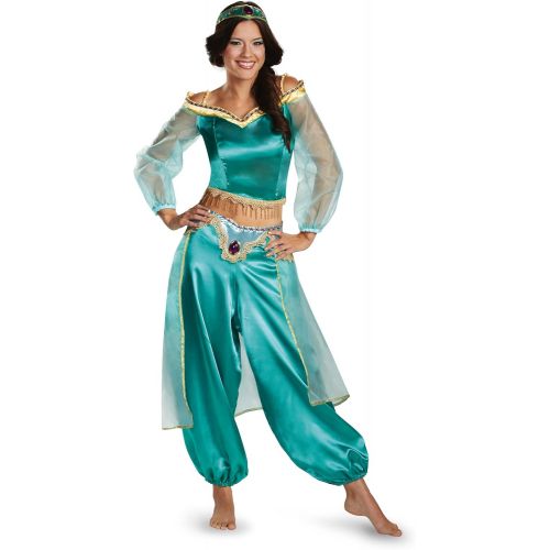 디즈니 할로윈 용품Disney womens Disguise Disney Aladdin Jasmine Sassy Prestige Costume