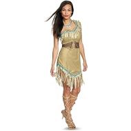 할로윈 용품Disney Disguise Womens Pocahontas Deluxe Adult Costume
