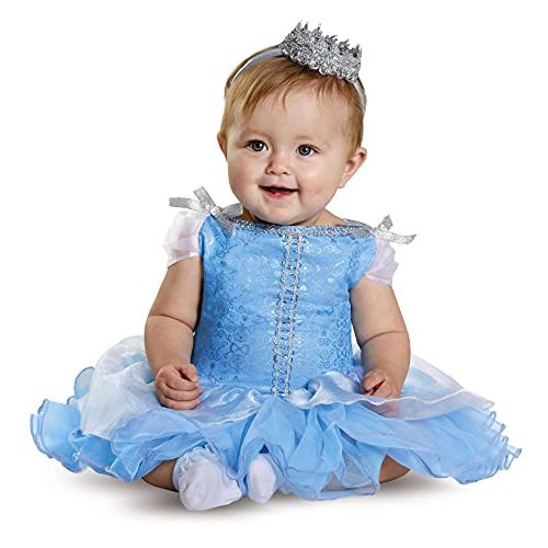 디즈니 할로윈 용품Disney Disguise Baby Girls Cinderella Prestige Infant Costume, Blue, 12-18 Months