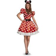 할로윈 용품Disney womens Disguise Red Minnie Mouse Classic Costume