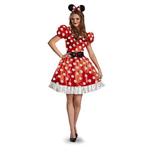 디즈니 할로윈 용품Disney womens Disguise Red Minnie Mouse Classic Costume