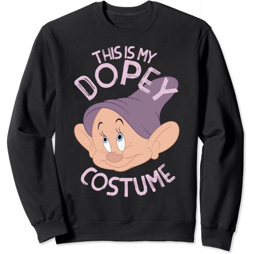 디즈니 할로윈 용품Disney Snow White This Is My Dopey Costume Halloween Sweatshirt