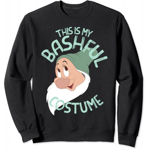 디즈니 할로윈 용품Disney Snow White This Is My Bashful Costume Halloween Sweatshirt