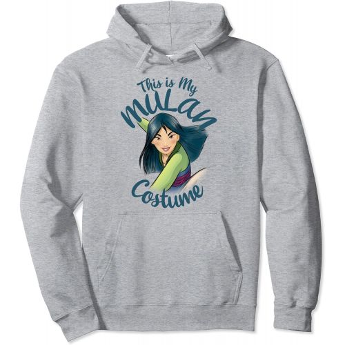 디즈니 할로윈 용품Disney Mulan This Is My Costume Halloween Pullover Hoodie