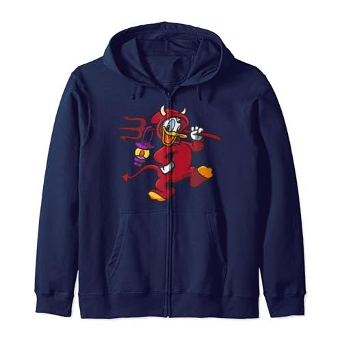 디즈니 할로윈 용품Disney Halloween: Donald Duck Devil Costume Zip Hoodie