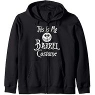 할로윈 용품Disney Nightmare Before Christmas Halloween Barrel Costume Zip Hoodie