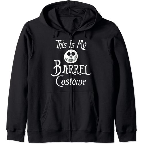 디즈니 할로윈 용품Disney Nightmare Before Christmas Halloween Barrel Costume Zip Hoodie