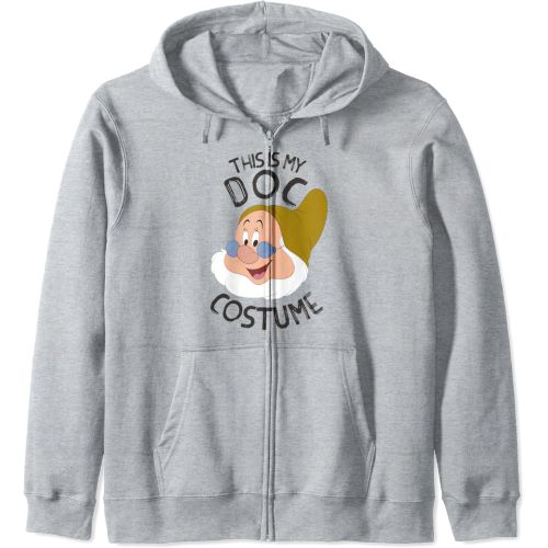 디즈니 할로윈 용품Disney Snow White This Is My Doc Costume Halloween Zip Hoodie