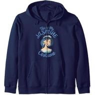 할로윈 용품Disney Aladdin This Is My Jasmine Costume Halloween Zip Hoodie