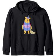 할로윈 용품Disney Halloween Pooh Bear Hero Hunny Costume Zip Hoodie