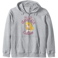 Disney Sleeping Beauty Aurora This Is My Costume Halloween Zip Hoodie