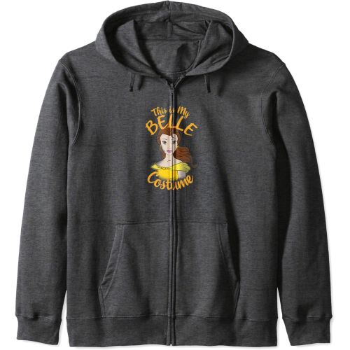 디즈니 할로윈 용품Disney Beauty And The Beast Belle My Costume Halloween Zip Hoodie