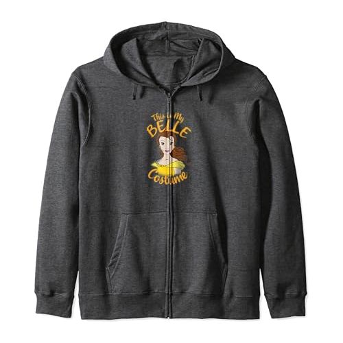 디즈니 할로윈 용품Disney Beauty And The Beast Belle My Costume Halloween Zip Hoodie