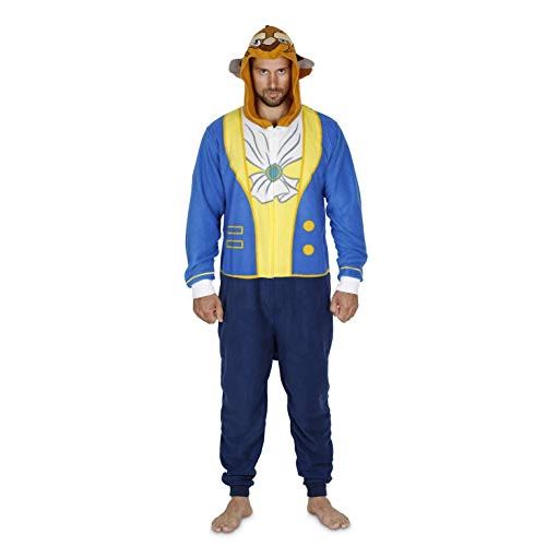 디즈니 할로윈 용품Disney Mens Beauty and The Beast Be The Beast One Piece Pajama