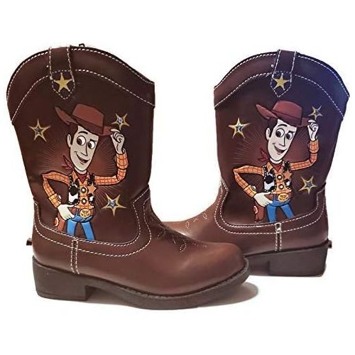 디즈니 할로윈 용품Disney Pixar Toy Story Toddler Boys Light Up Woody Cowboy Boots