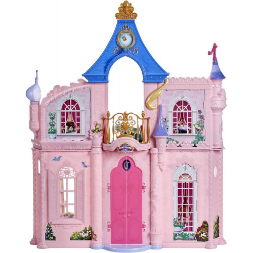 디즈니 Disney Princess Fashion Doll Castle, Dollhouse 3.5 feet Tall with 16 Accessories and 6 Pieces of Furniture (Amazon Exclusive)