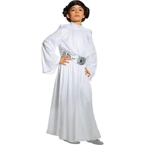 디즈니 Disney Store Star Wars Deluxe Princess Leia Costume White Bun Wig - Girls