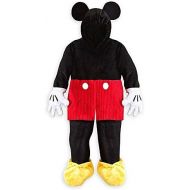 Disney Store Deluxe Mickey Mouse Plush Halloween Costume Kids Size XS 4 4T