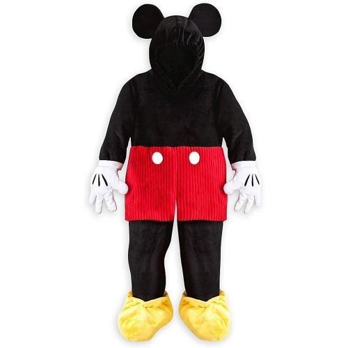 디즈니 Disney Store Deluxe Mickey Mouse Plush Halloween Costume Kids Size XS 4 4T