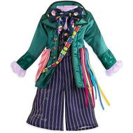 Disney Store Kids Alice Through Looking Glass Mad Hatter 3 Piece Costume