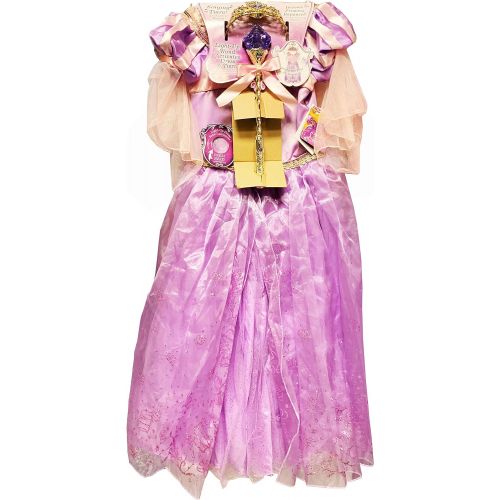 디즈니 Disney Rapunzel Interactive Deluxe Costume Set for Kids Size 56 Purple
