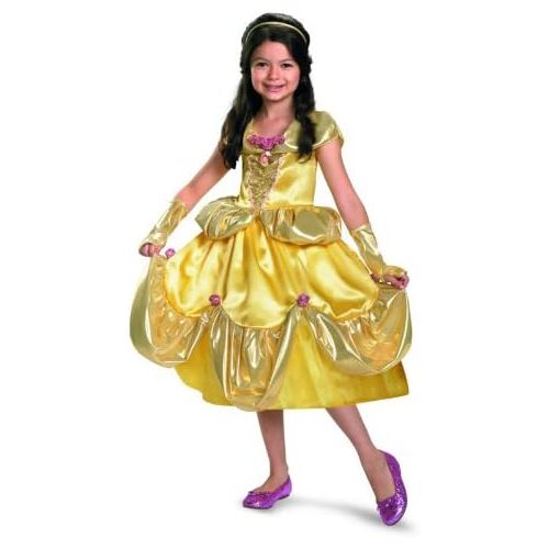 디즈니 Disney Belle Deluxe Shimmer Kids Costume