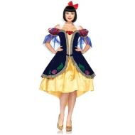 Disney Leg Avenue Costumes 3Pc.Deluxe Snow White Includes Dress, Back Bow and Headband