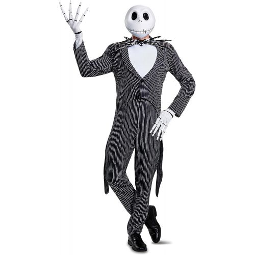 디즈니 Disney Mens Jack Skellington Prestige Adult Costume