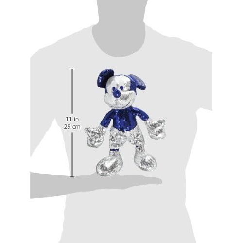 디즈니 Disney Disneyland Diamond Anniversary Sequin Mickey & Minnie Collectible Figures