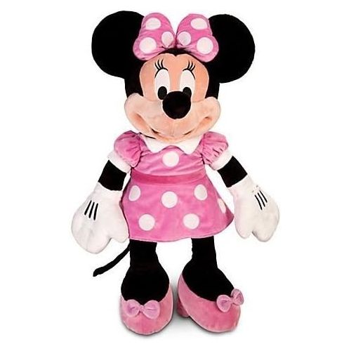 디즈니 Disney Minnie Mouse Plush Toy 27 H HOT PINK Disney Junior