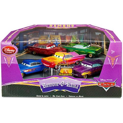 디즈니 Disney  Pixar CARS Movie Exclusive 1:43 Die Cast Car 5 Piece Set Ramone-O-Rama