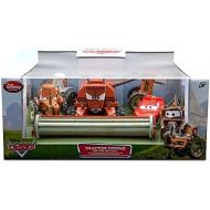 Disney  Pixar CARS Movie Exclusive 6-Piece 1:48 Scale Die Cast Set Tractor Tipping [Includes Frank the Combine!]