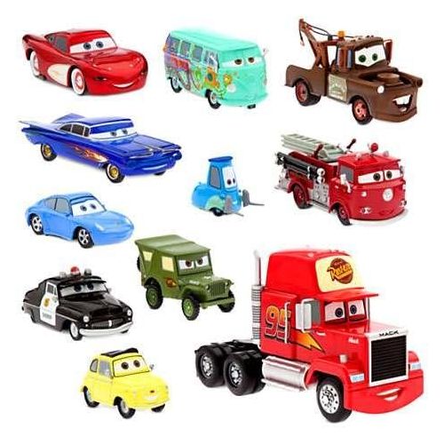 디즈니 Disney Cars 1:43 Diecast Car 11-Pack Radiator Springs Deluxe Set