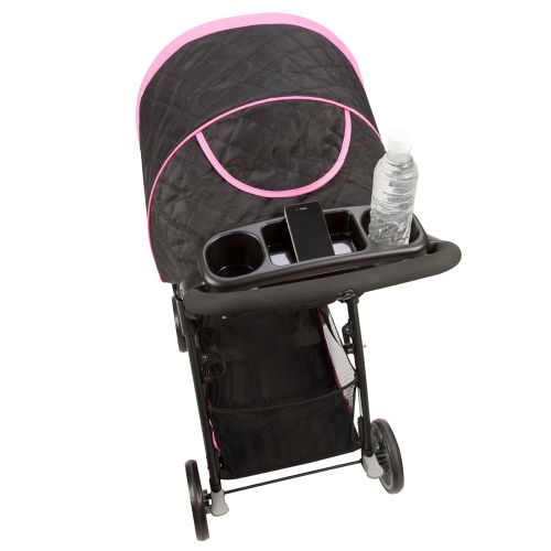 디즈니 Disney Baby Minnie Mouse Amble Quad Travel System Stroller with OnBoard 22 LT Infant Car Seat (Garden Delight)