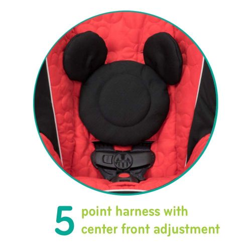 디즈니 Disney Baby Apt 50 Convertible Car Seat, Mouseketeer Minnie
