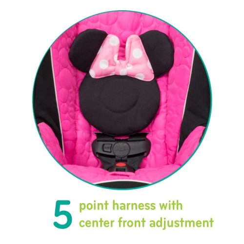 디즈니 Disney Baby Apt 50 Convertible Car Seat, Mouseketeer Minnie