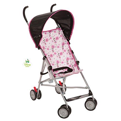 디즈니 Disney Umbrella Stroller with Canopy, Floral Minnie (Discontinued by Manufacturer)