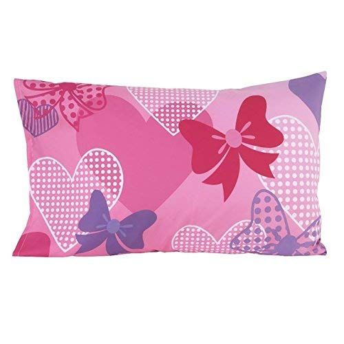 디즈니 Disney Minnie Hearts & Bows 4-Piece Toddler Set,fits, Standard Toddler Mattress (52 x 28 x 8)