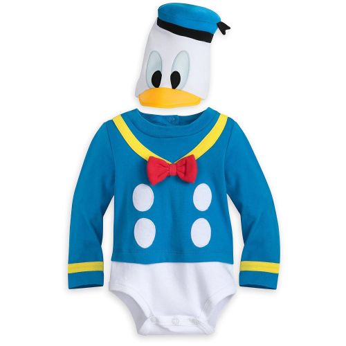 디즈니 Disney Donald Duck Costume Bodysuit for Baby Size 6-9 MO Multi440424359986