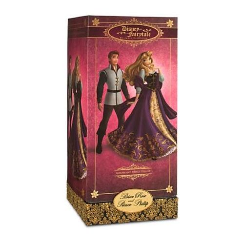 디즈니 Briar Rose & Prince Phillip Doll Set - Disney Fairytale Designer Collection - Sleeping Beauty Couples Dolls