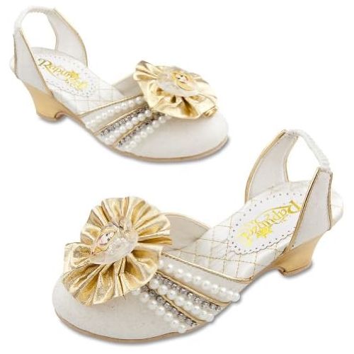 디즈니 Disney Store Tangled Princess Rapunzel Wedding Bride Bridal Shoes (Size 1112)