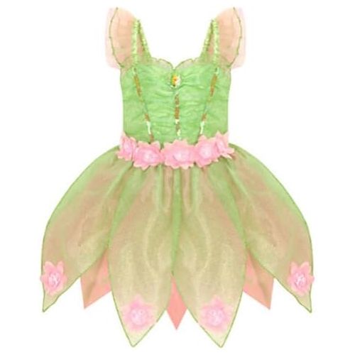 디즈니 Disney Store Deluxe Heart-shaped Jewel Tinker Bell Tinkerbell Costume (M Medium 7-8)