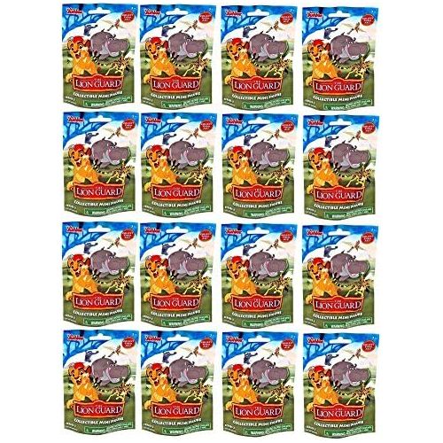 디즈니 Disney Junior The Lion Guard Collectible Mystery Pack Series 3 - Case (16 Packs)