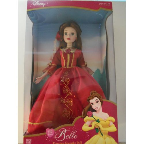 디즈니 Belle Porcelain Keepsake Doll by Disney
