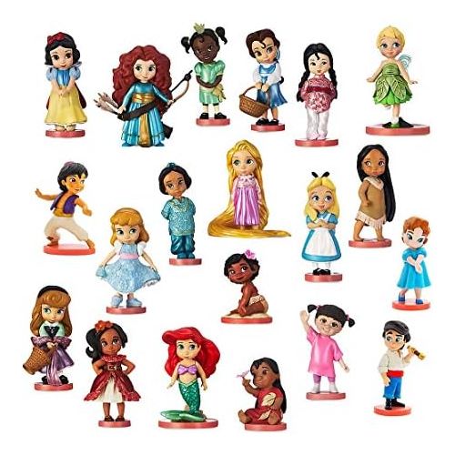 디즈니 Disney Animators Disneys Animators Collection Mega Figure Set- 20 pieces with Display Box
